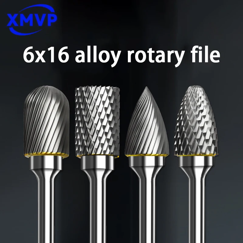 Hard alloy rotary file 6x16 large woodworking milling cutter head,electric grinding machine drill bit,tungsten steel metal grind
Hard alloy rotary file 6x16 large woodworking milling cutter head,electric grinding machine drill bit,tungsten steel metal grind