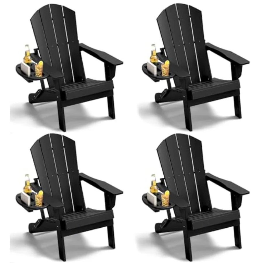 Adirondack Chair, HDPE Folding Adirondack Chair with Multifunctional Cup Holder, Weather Resistant Fire Pit Chair for porches,
Adirondack Chair, HDPE Folding Adirondack Chair with Multifunctional Cup Holder, Weather Resistant Fire Pit Chair for porches,