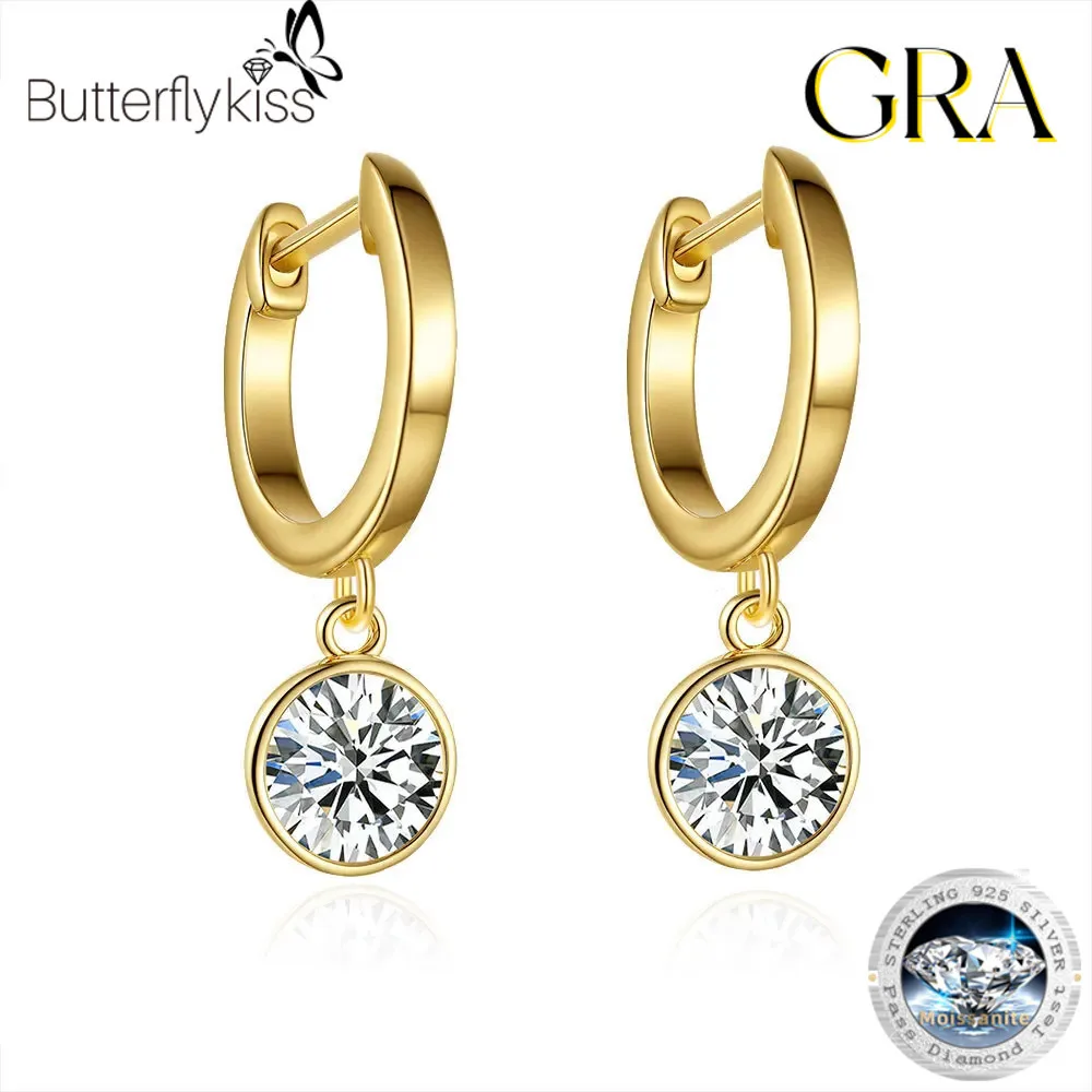 Серьги-капли Butterflykiss круглой огранки D цвета с муассанитом, позолоченные 14 карат, стерлинговое серебро 925 пробы, лабораторные серьги с бриллиантами, ювелирные изделия
Серьги-капли Butterflykiss круглой огранки D цвета с муассанитом, позолоченные 14 карат, стерлинговое серебро 925 пробы, лабораторные серьги с бриллиантами, ювелирные изделия