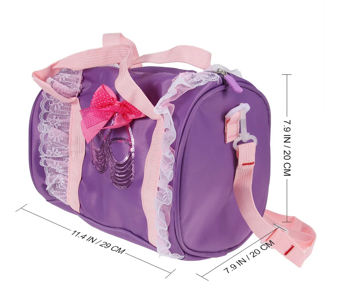 Dance Handbag Ballet Tote Bag Duffle Shoulder Messenger Girls Cross-body Large Capacity Zipper Storage Yoga
Dance Handbag Ballet Tote Bag Duffle Shoulder Messenger Girls Cross-body Large Capacity Zipper Storage Yoga