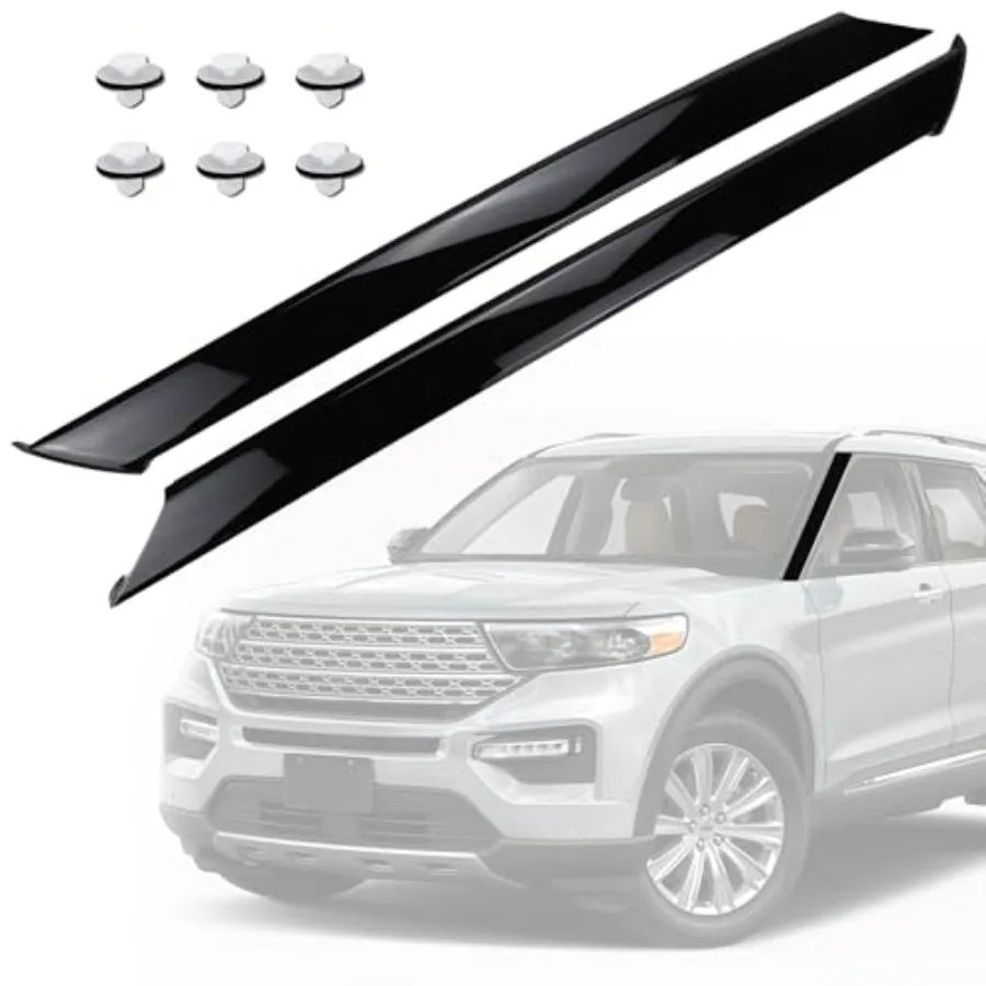 Left Right A Pillar Driver Passenger Side Windshield Trim Molding for Ford Explorer 2020-2025 Black Durable Plastic Replacement
Left Right A Pillar Driver Passenger Side Windshield Trim Molding for Ford Explorer 2020-2025 Black Durable Plastic Replacement
