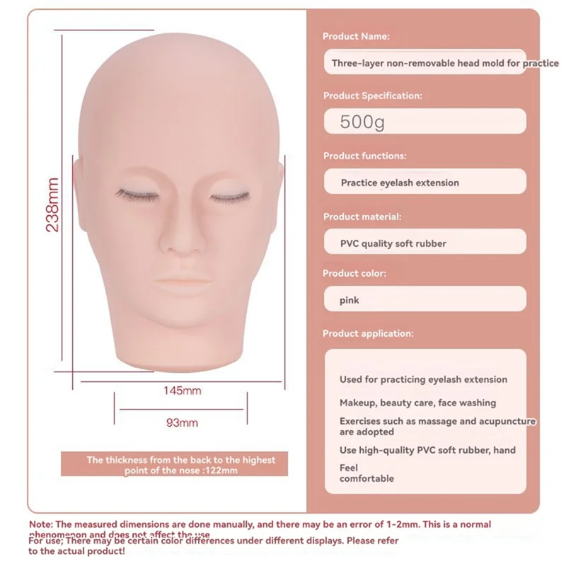 ABUU-4D практика наращивания ресниц, голова манекена, макияж, обучающие инструменты для прививки ресниц с ресницами, инструменты для макияжа
ABUU-4D практика наращивания ресниц, голова манекена, макияж, обучающие инструменты для прививки ресниц с ресницами, инструменты для макияжа