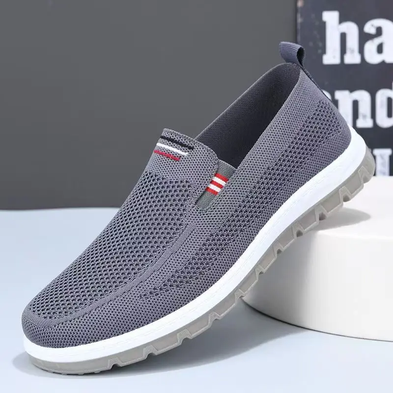 Men's New Spring Autumn Mesh Casual Sport Shoes Soft Sole Non Slip Breathable Slip On Round Toe Lightweight Elderly Walking Shoe
Men's New Spring Autumn Mesh Casual Sport Shoes Soft Sole Non Slip Breathable Slip On Round Toe Lightweight Elderly Walking Shoe