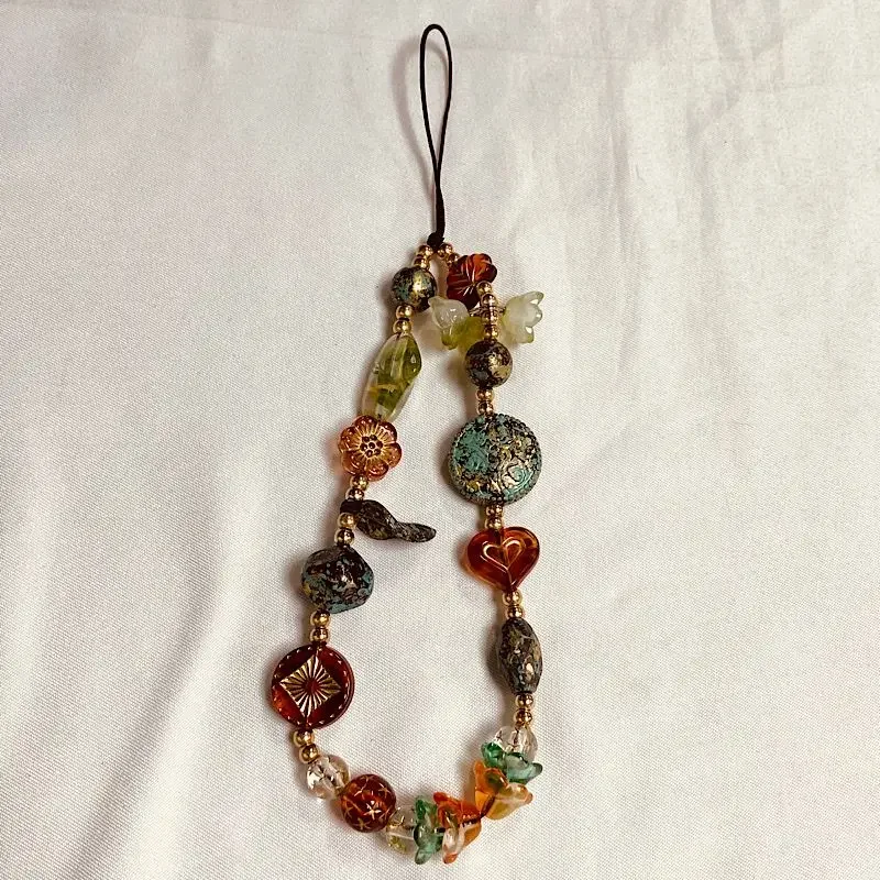 Fashion Women Beaded Phone Charm Strap Ins Wrist Hanging Ornament Phone Case Keychain CCD Camera Anti-Lost Lanyard
Fashion Women Beaded Phone Charm Strap Ins Wrist Hanging Ornament Phone Case Keychain CCD Camera Anti-Lost Lanyard