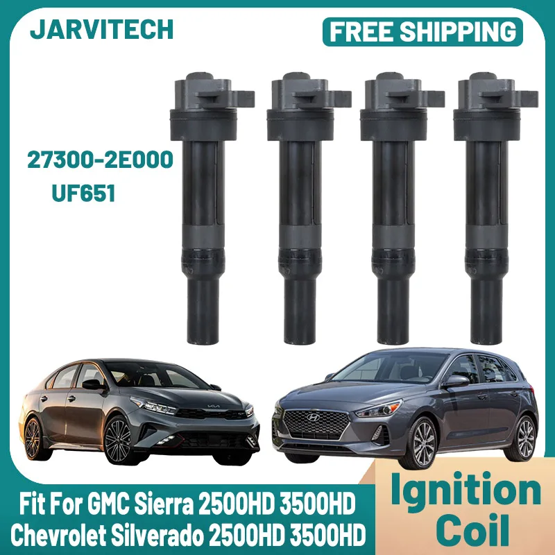Ignition Coil 273002E000 For Hyundai Elantra Tucson For Kia Soul Forte 1.8L 2.0L 2011 2012 2013 2014 OEM 27300 2E000 UF651
Ignition Coil 273002E000 For Hyundai Elantra Tucson For Kia Soul Forte 1.8L 2.0L 2011 2012 2013 2014 OEM 27300 2E000 UF651