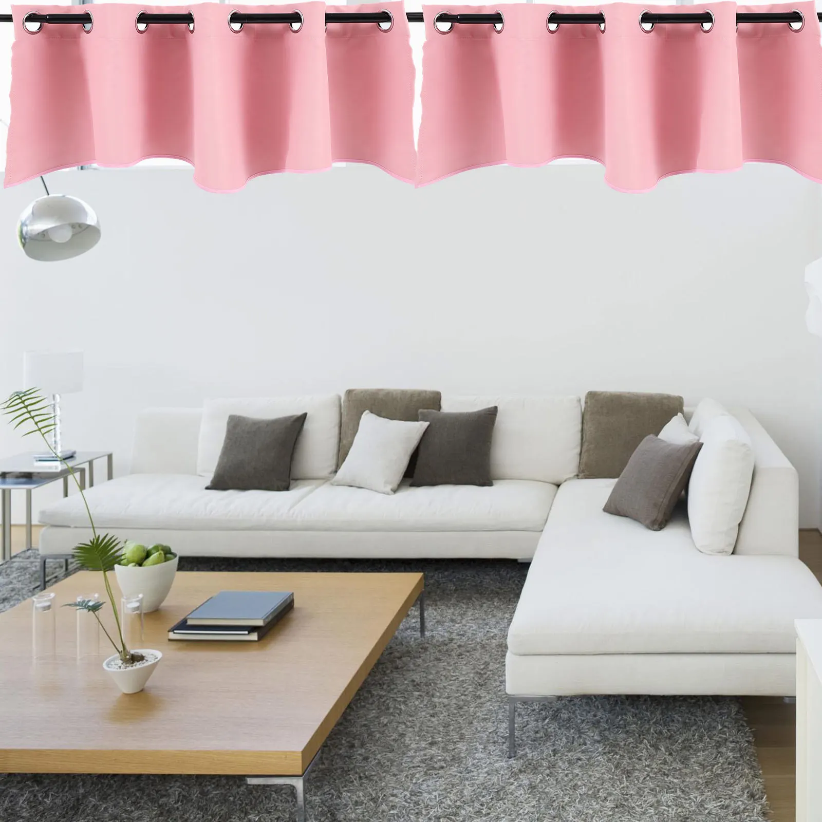 Short Blackout Curtains for Windows Lightproof Valance Bedroom Decorative Small Drapes Sun Shade Stylish Modern Design Washable
Short Blackout Curtains for Windows Lightproof Valance Bedroom Decorative Small Drapes Sun Shade Stylish Modern Design Washable