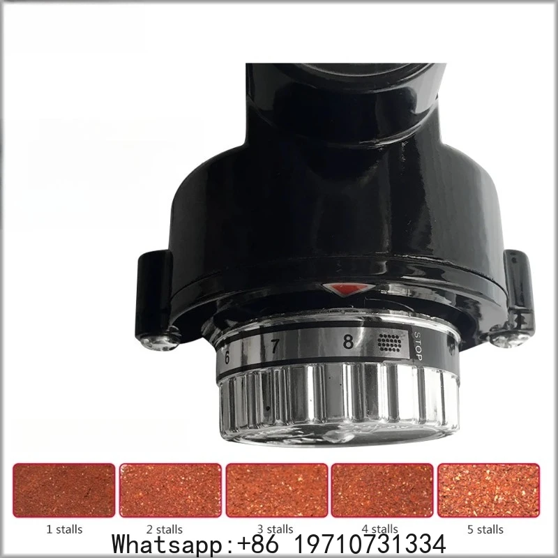 Electric Coffee Grinder 600N Coffee Mill Machine Coffee Bean Grinder Machine Flat Burrs Grinding Machine 100W Red/Black
Electric Coffee Grinder 600N Coffee Mill Machine Coffee Bean Grinder Machine Flat Burrs Grinding Machine 100W Red/Black