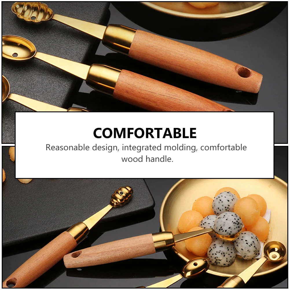 2Pcs Fruit Digging Scoop Stainless Steel Sapele Wood H Kitchen Gadget for Watermelon Cantaloupe Cucumber Dragon Fruit Easy
2Pcs Fruit Digging Scoop Stainless Steel Sapele Wood H Kitchen Gadget for Watermelon Cantaloupe Cucumber Dragon Fruit Easy