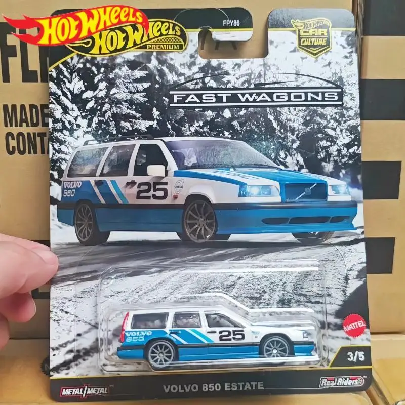 Подлинная культура автомобиля Hot Wheels премиум-класса 2025, быстрые вагоны VOLVO 850 ESTATE, масштаб 1:64, литой под давлением автомобиль, сплав, Коллекционная модель игрушки
Подлинная культура автомобиля Hot Wheels премиум-класса 2025, быстрые вагоны VOLVO 850 ESTATE, масштаб 1:64, литой под давлением автомобиль, сплав, Коллекционная модель игрушки