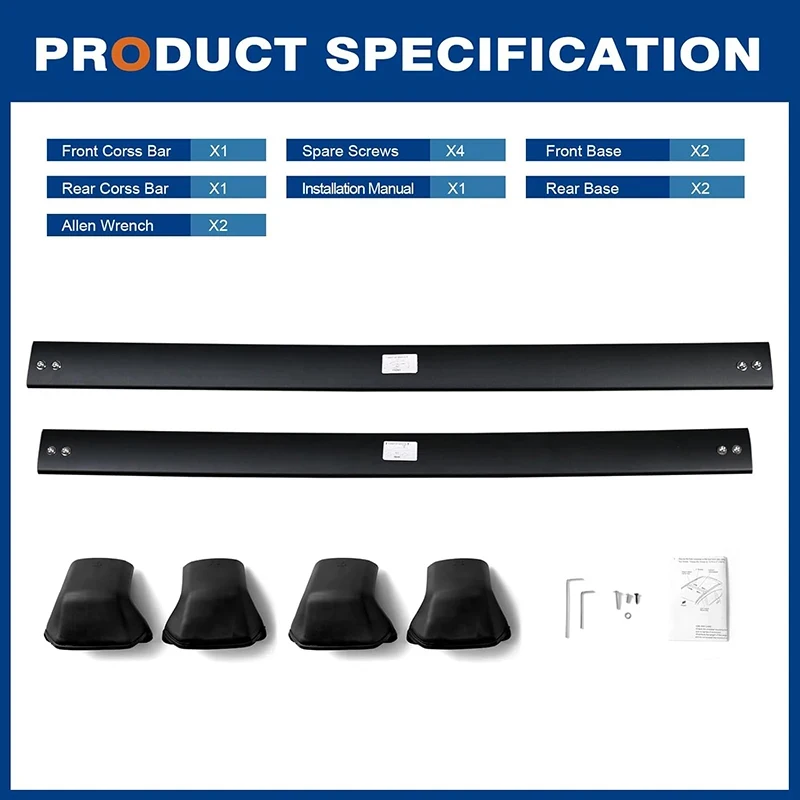 OEM Style Roof Rack Rails CRV 2012-2016 Black Aluminum Luggage Bars
OEM Style Roof Rack Rails CRV 2012-2016 Black Aluminum Luggage Bars