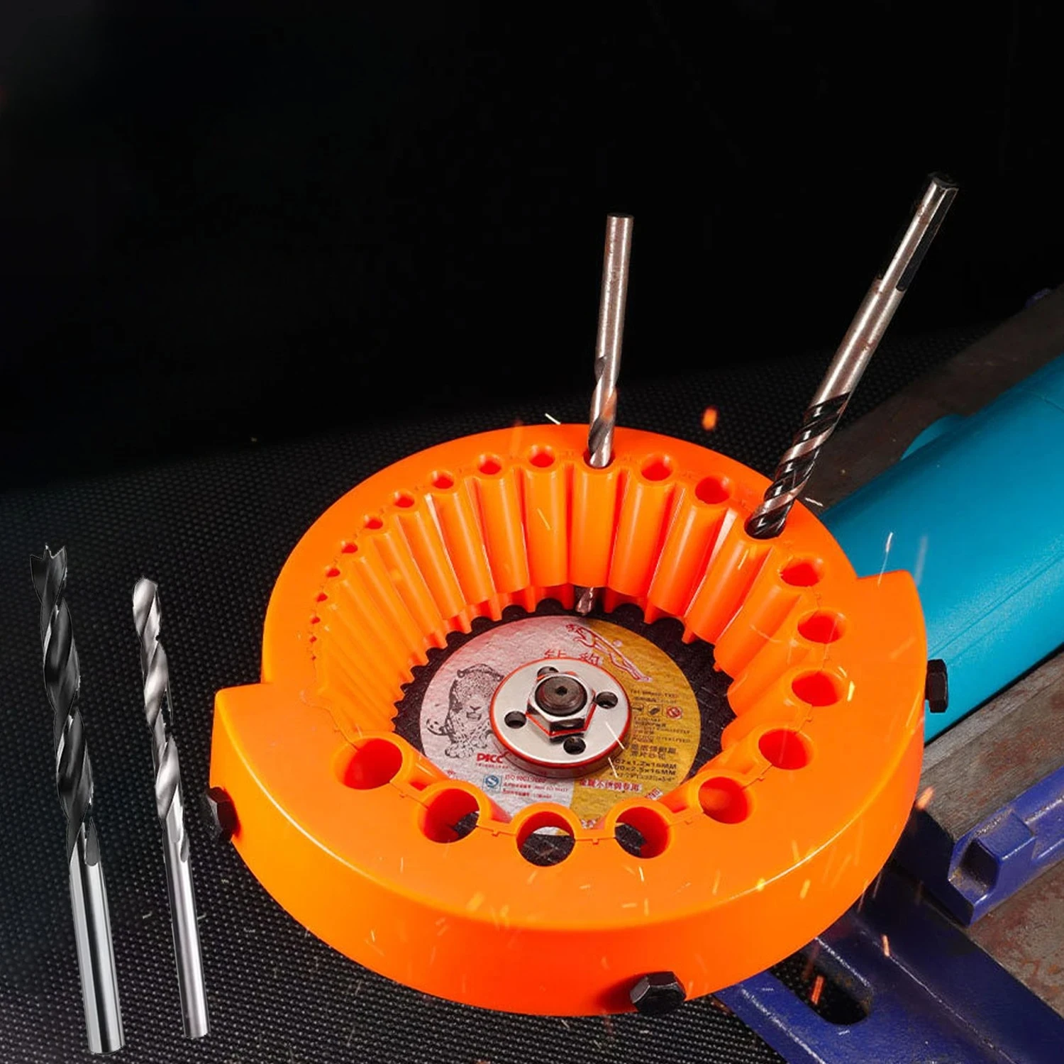 2-13mm Drill Bit Sharpener, Portable Multi-specification Grinder, Electric Drill Bit Grinding Tool for Power Abrasive Work
2-13mm Drill Bit Sharpener, Portable Multi-specification Grinder, Electric Drill Bit Grinding Tool for Power Abrasive Work