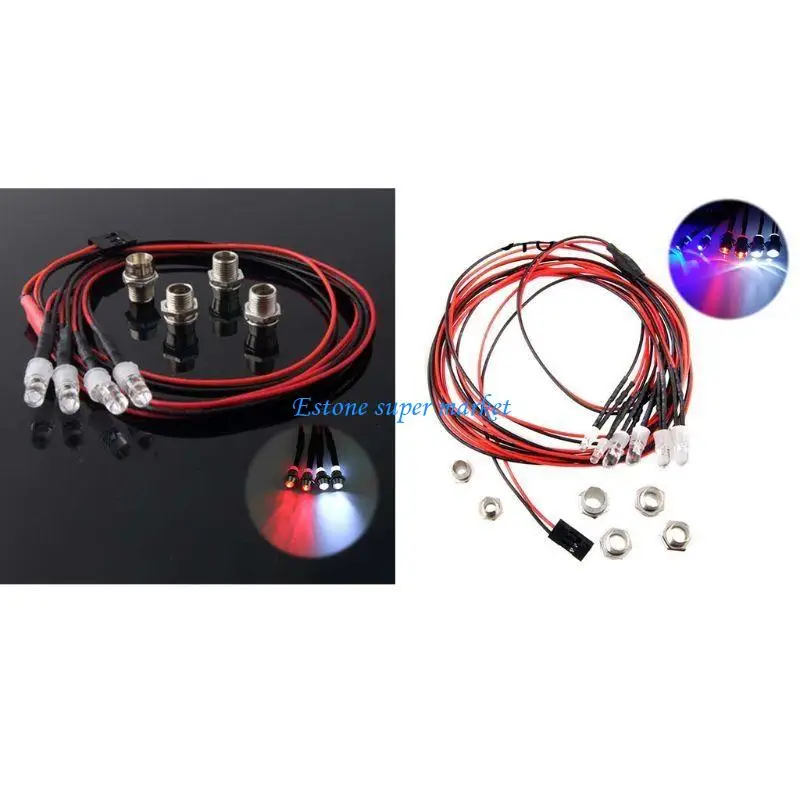 090B Durable RC Model Truck LED Car Lights Lighting Kits Lamp Accessory Easy Assembly Modified Kits Fit for 1:10 Crawler Car
090B Durable RC Model Truck LED Car Lights Lighting Kits Lamp Accessory Easy Assembly Modified Kits Fit for 1:10 Crawler Car