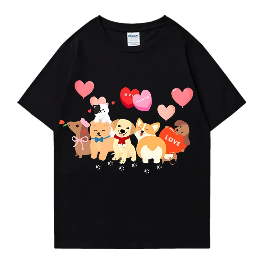 Valentine Dog Oversized T-Shirt WEN wowen Cute Kawaii 100% Cotton funny Summer Anime Cute Kawaii streetwear Loose UNISEX tee
Valentine Dog Oversized T-Shirt WEN wowen Cute Kawaii 100% Cotton funny Summer Anime Cute Kawaii streetwear Loose UNISEX tee