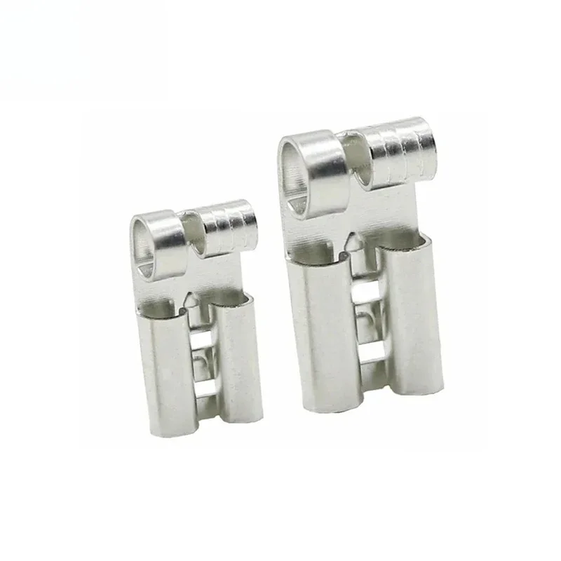 Разъем-гнездо DJD031-2 латунный, флагообразный, 6.3мм/4.8мм, 90 градусов ° Угловой L-образный обжимной терминал для автомобильной проводки
Разъем-гнездо DJD031-2 латунный, флагообразный, 6.3мм/4.8мм, 90 градусов ° Угловой L-образный обжимной терминал для автомобильной проводки