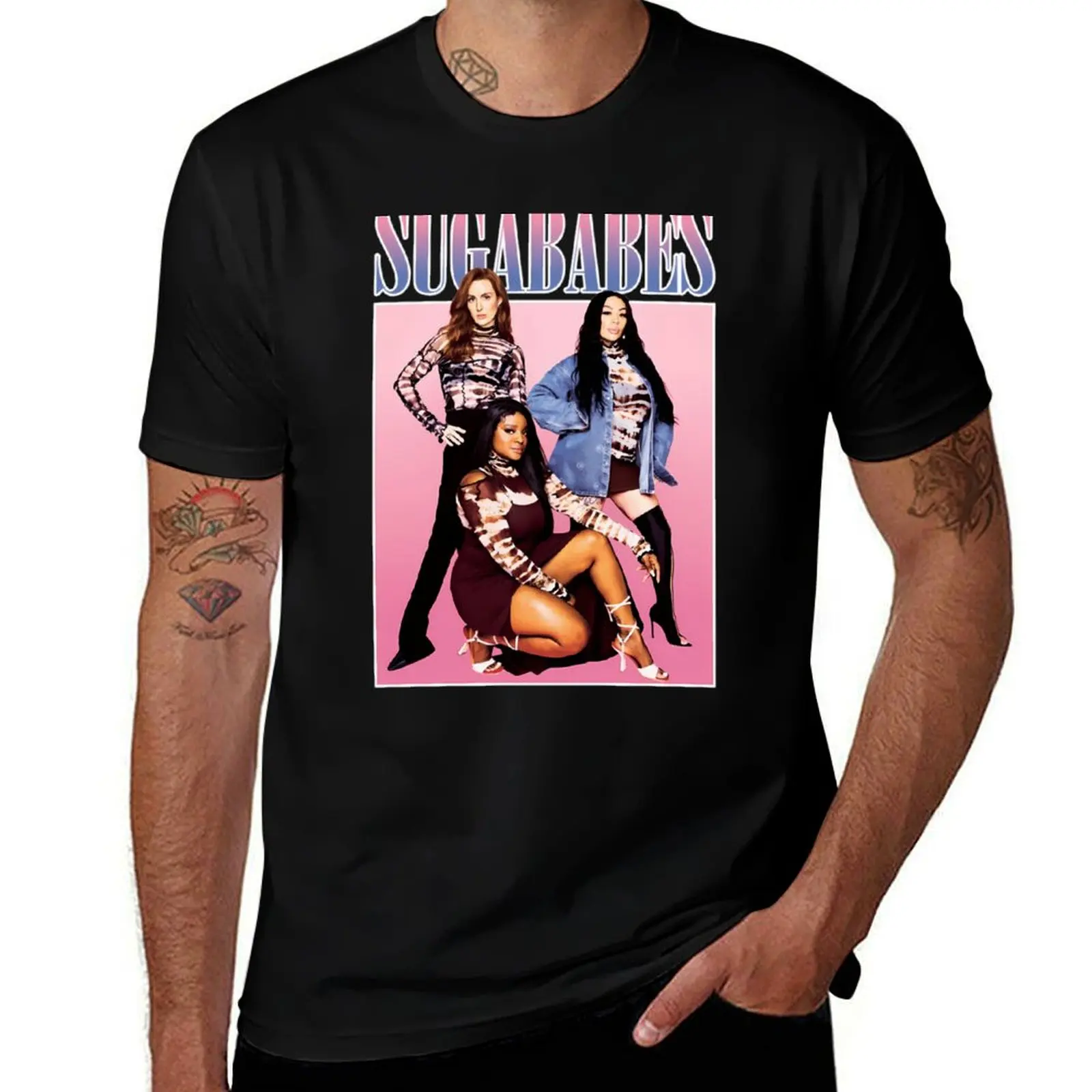 Sugababe's Band T-Shirt summer 2025 custom t-shirts topping plain black t shirts men
Sugababe's Band T-Shirt summer 2025 custom t-shirts topping plain black t shirts men