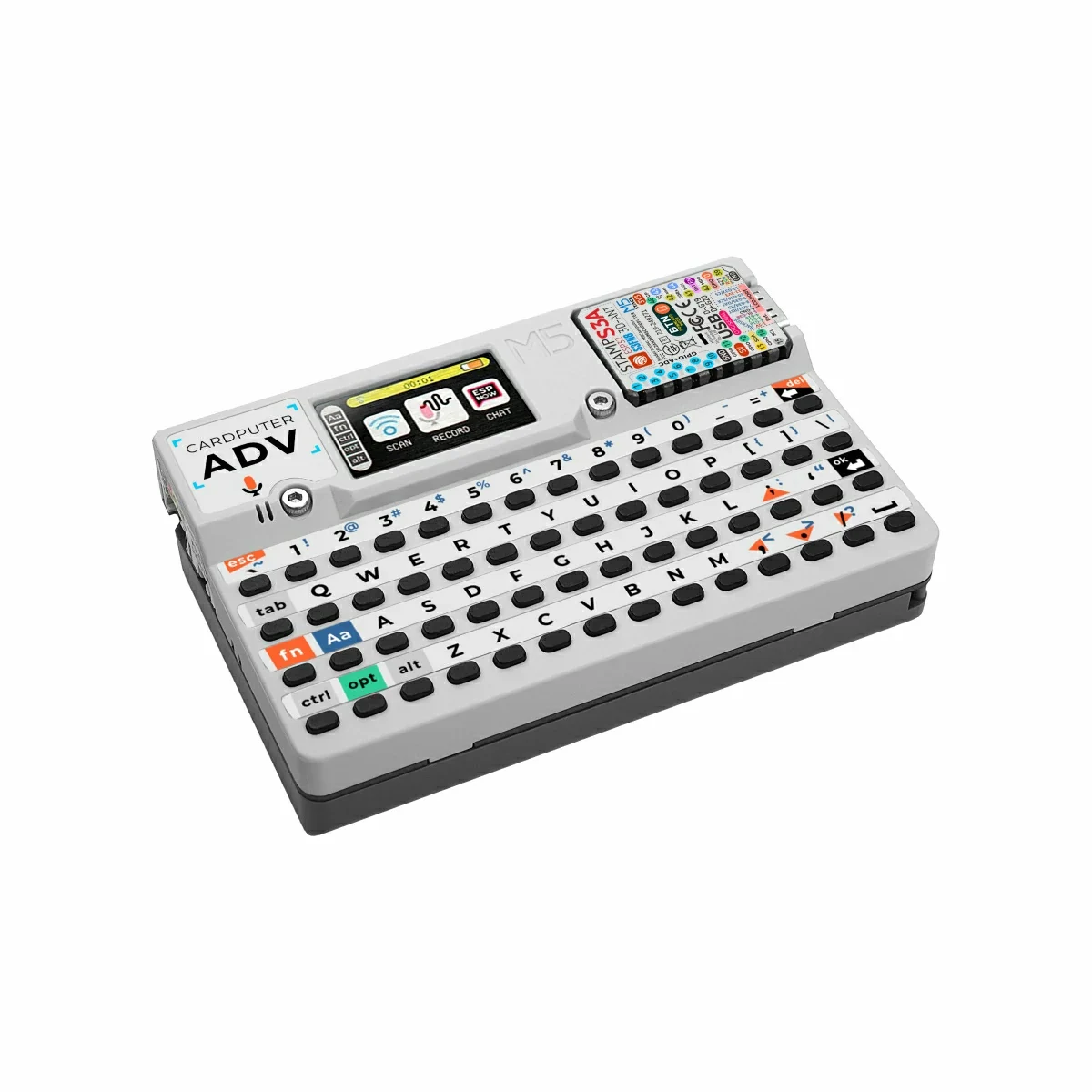 Official M5Stack Cardputer Adv Microcontroller 56 Key Keyboard Card Computer Development Board Programming
Official M5Stack Cardputer Adv Microcontroller 56 Key Keyboard Card Computer Development Board Programming