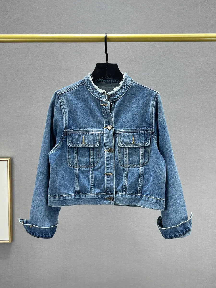 ort Slim Fit Denim Jaet Women's Early Autumn New Sle Small Size Long Sve Hong Kong Sle Jaet Cotton Polyester Blend
ort Slim Fit Denim Jaet Women's Early Autumn New Sle Small Size Long Sve Hong Kong Sle Jaet Cotton Polyester Blend