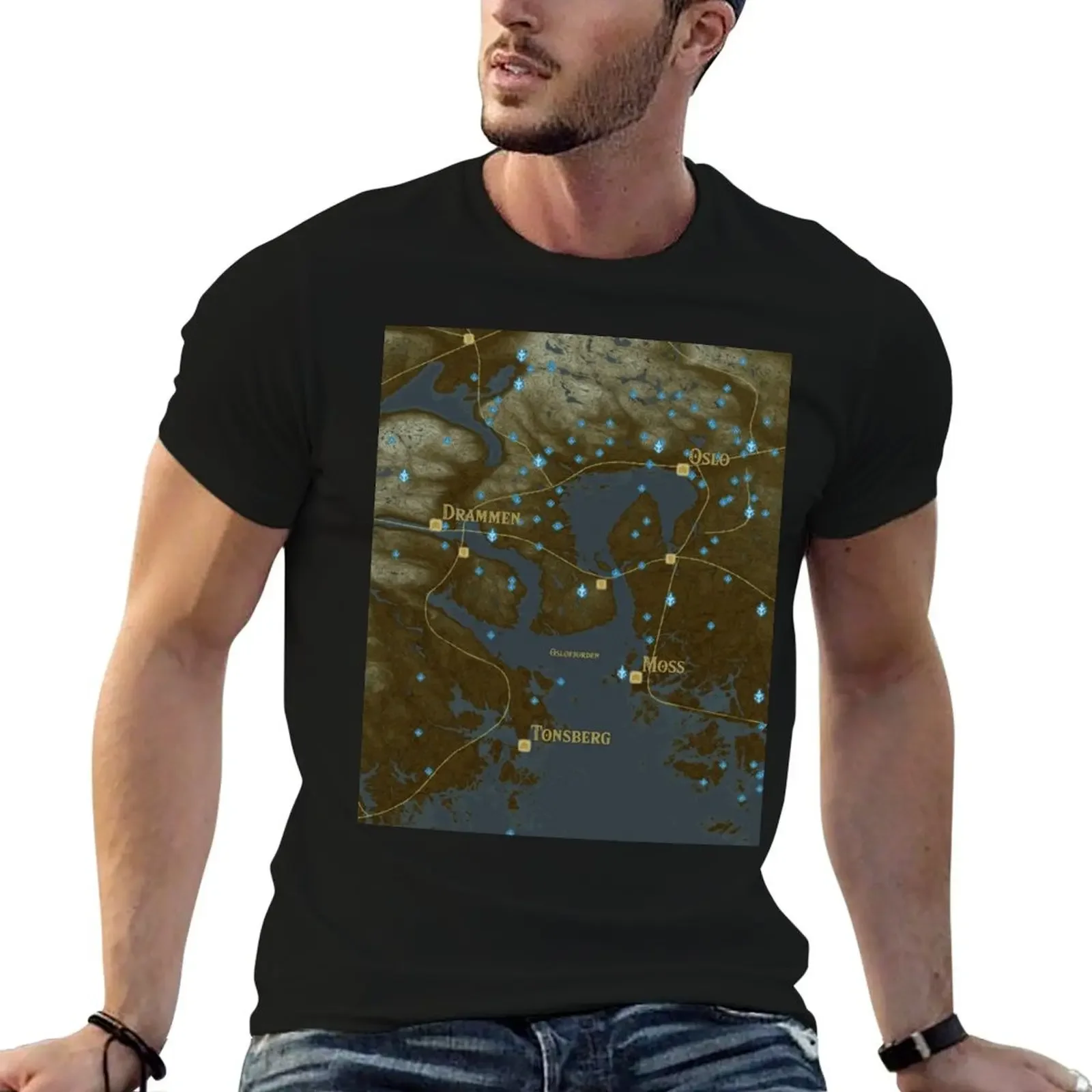 Map of the Oslofjord (BotW-style) T-Shirt new edition plain designer t shirt men
Map of the Oslofjord (BotW-style) T-Shirt new edition plain designer t shirt men