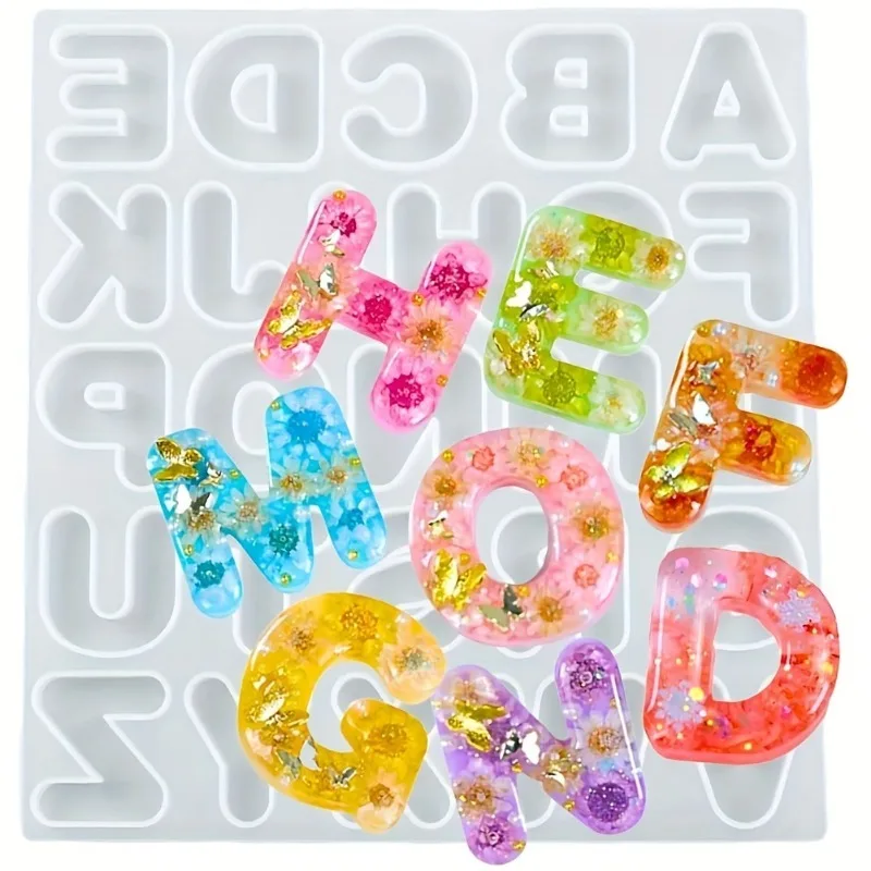 High Quality Mini Letter Silicone Resin Molds, Epoxy Molds For DIY Keychain Pendant Earrings Jewelry Home Decoration
High Quality Mini Letter Silicone Resin Molds, Epoxy Molds For DIY Keychain Pendant Earrings Jewelry Home Decoration
