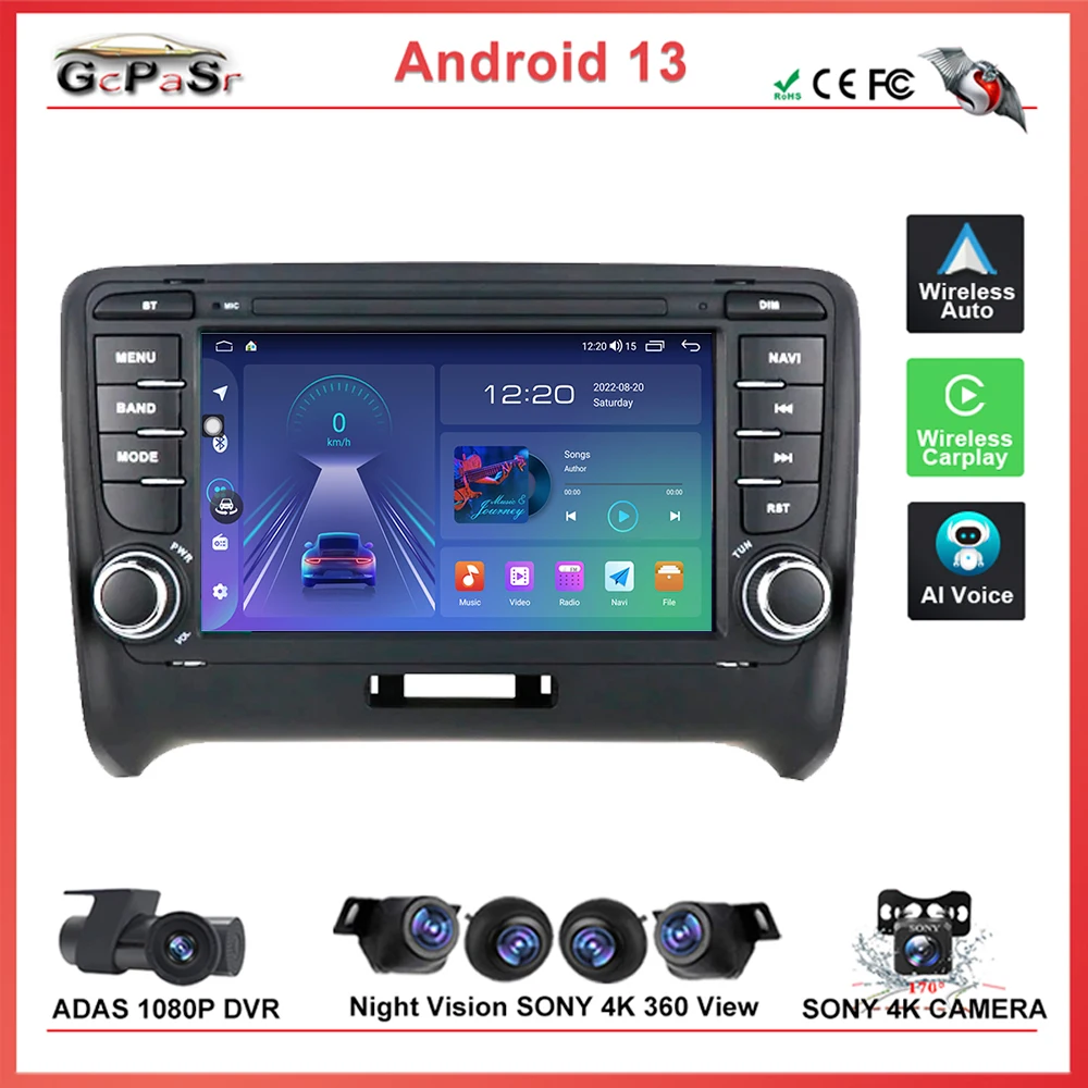 Автомагнитола Android 13, мультимедийный видеоплеер для Audi TT MK2 8J 2006-2012, GPS-навигация, стерео головное устройство, QLED экран, видеорегистратор
Автомагнитола Android 13, мультимедийный видеоплеер для Audi TT MK2 8J 2006-2012, GPS-навигация, стерео головное устройство, QLED экран, видеорегистратор