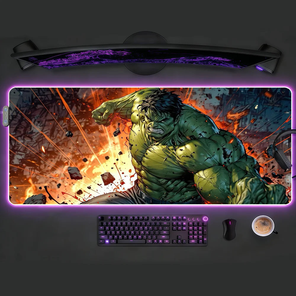 H-Hulk Mouse Pad RGB LED Non-slip Desk Mat Rubber Gaming Accessories Large XXL Computer Office Keyboard Carpet
H-Hulk Mouse Pad RGB LED Non-slip Desk Mat Rubber Gaming Accessories Large XXL Computer Office Keyboard Carpet