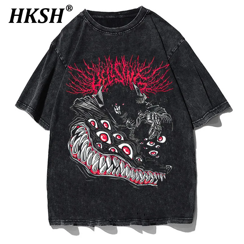 Летняя новая модная мужская футболка HKSH, модная уличная одежда в стиле хип-хоп, топы с принтом, хлопковые повседневные шикарные футболки с коротким рукавом в стиле Харадзюку HK2584
Летняя новая модная мужская футболка HKSH, модная уличная одежда в стиле хип-хоп, топы с принтом, хлопковые повседневные шикарные футболки с коротким рукавом в стиле Харадзюку HK2584