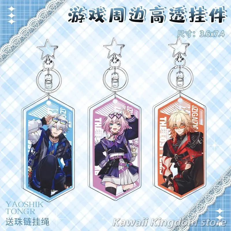 Honkai: Star Rail Mydei Phainon March 7th Anime Cosplay Acrylic Schoolbag Key Chain Pendant Keychains Toy Backpack
Honkai: Star Rail Mydei Phainon March 7th Anime Cosplay Acrylic Schoolbag Key Chain Pendant Keychains Toy Backpack