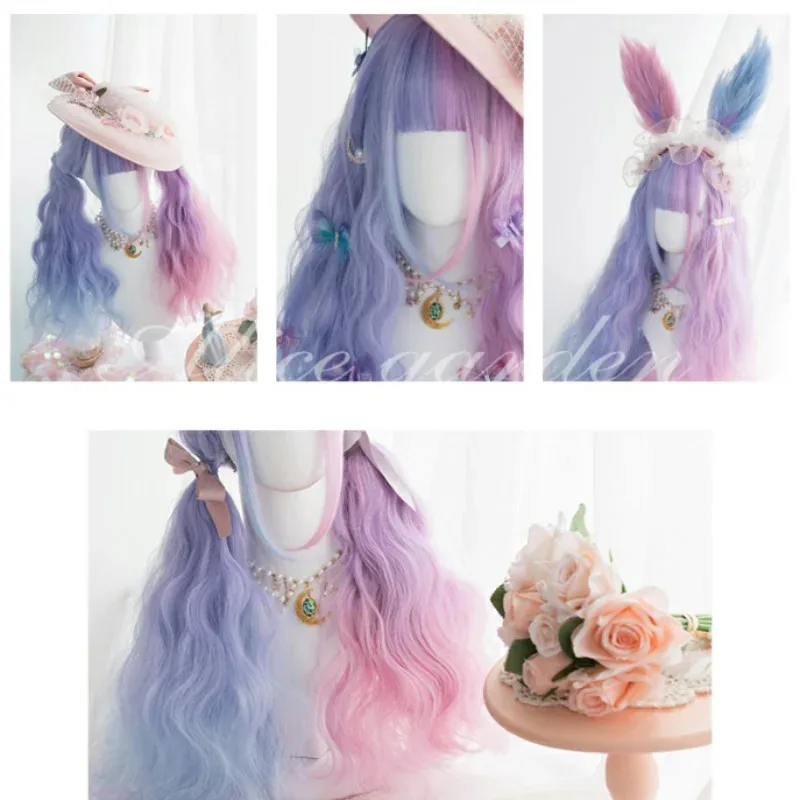 hhh 2025Harajuku soft wig bunny Bonnie candy color Lolita long curly hair student sweet cute dreamy cocktail girl wo
hhh 2025Harajuku soft wig bunny Bonnie candy color Lolita long curly hair student sweet cute dreamy cocktail girl wo