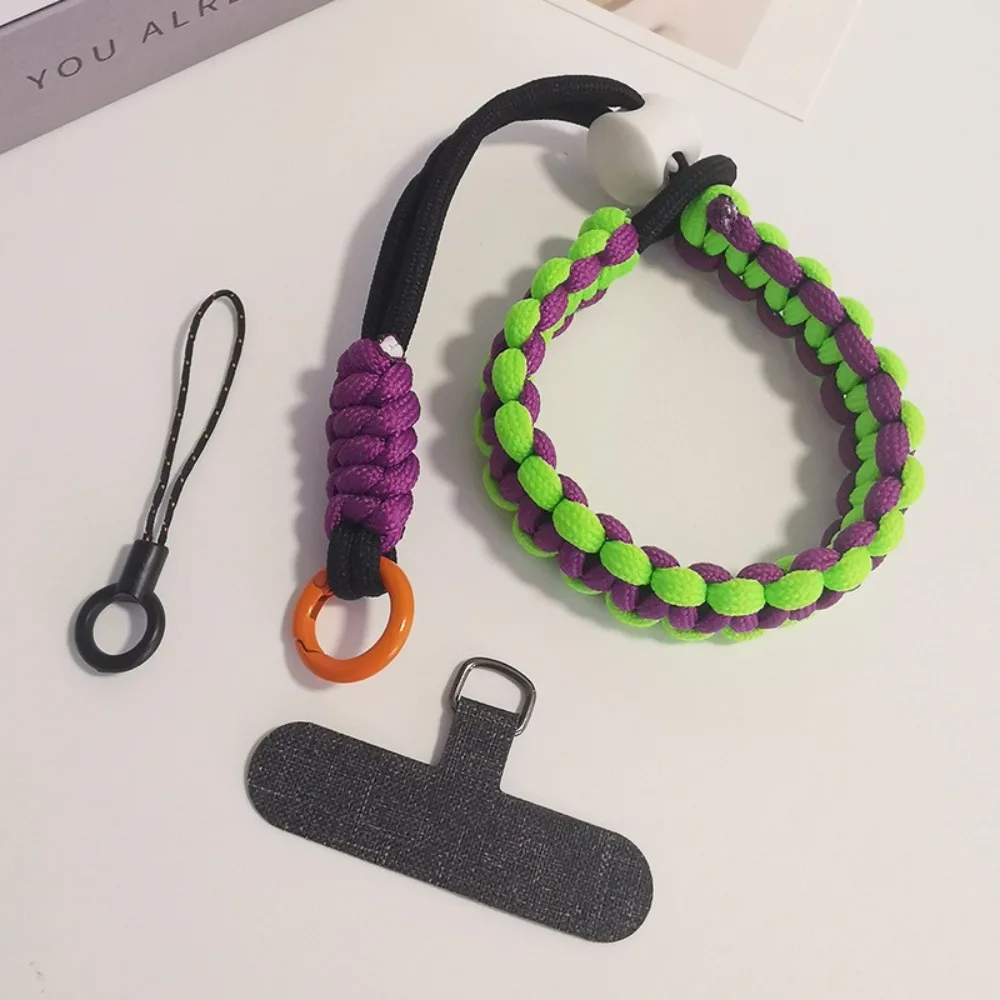 Colorful Woven Adjustable Phone Straps Polyester Anti-Lost Phone Case Braided Lanyard Ins Handmade Braided Colorful Wrist Straps
Colorful Woven Adjustable Phone Straps Polyester Anti-Lost Phone Case Braided Lanyard Ins Handmade Braided Colorful Wrist Straps