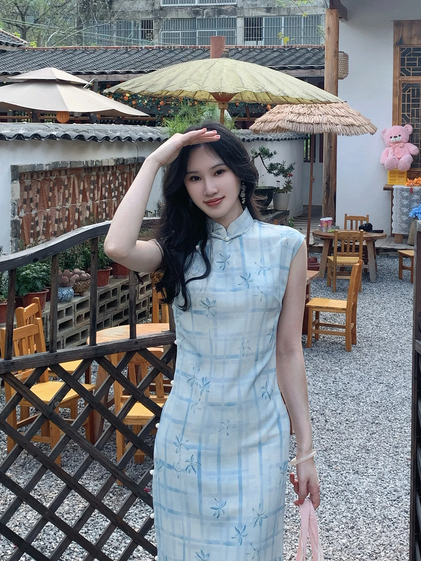 Young Women's Retro Style Checkered Qipao Full Open Collar Summer New Chinese Style Improved Version Breathable Long Dress
Young Women's Retro Style Checkered Qipao Full Open Collar Summer New Chinese Style Improved Version Breathable Long Dress