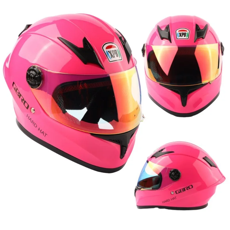 Motorcycle Helmet Children's Boys Locomotive Full Helmet Ultra Light Kids Helmet Four Seasons Universal Color Lenses
Motorcycle Helmet Children's Boys Locomotive Full Helmet Ultra Light Kids Helmet Four Seasons Universal Color Lenses