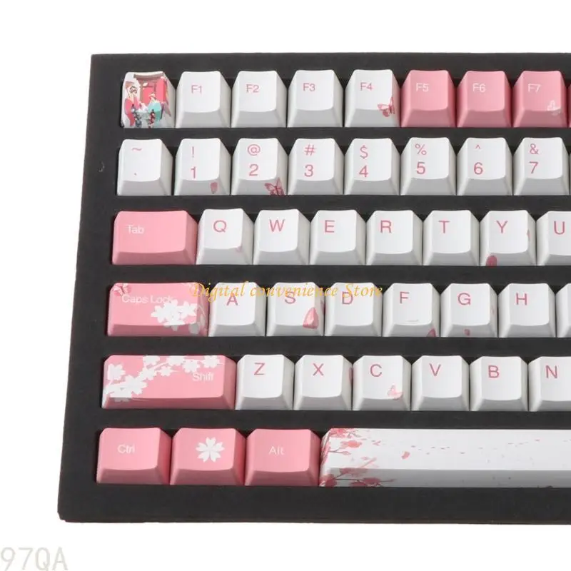 97QA 104 Key PBT Keycaps Full Set OEM Profile Keycap for Keyboard Dye-Sublimation
97QA 104 Key PBT Keycaps Full Set OEM Profile Keycap for Keyboard Dye-Sublimation