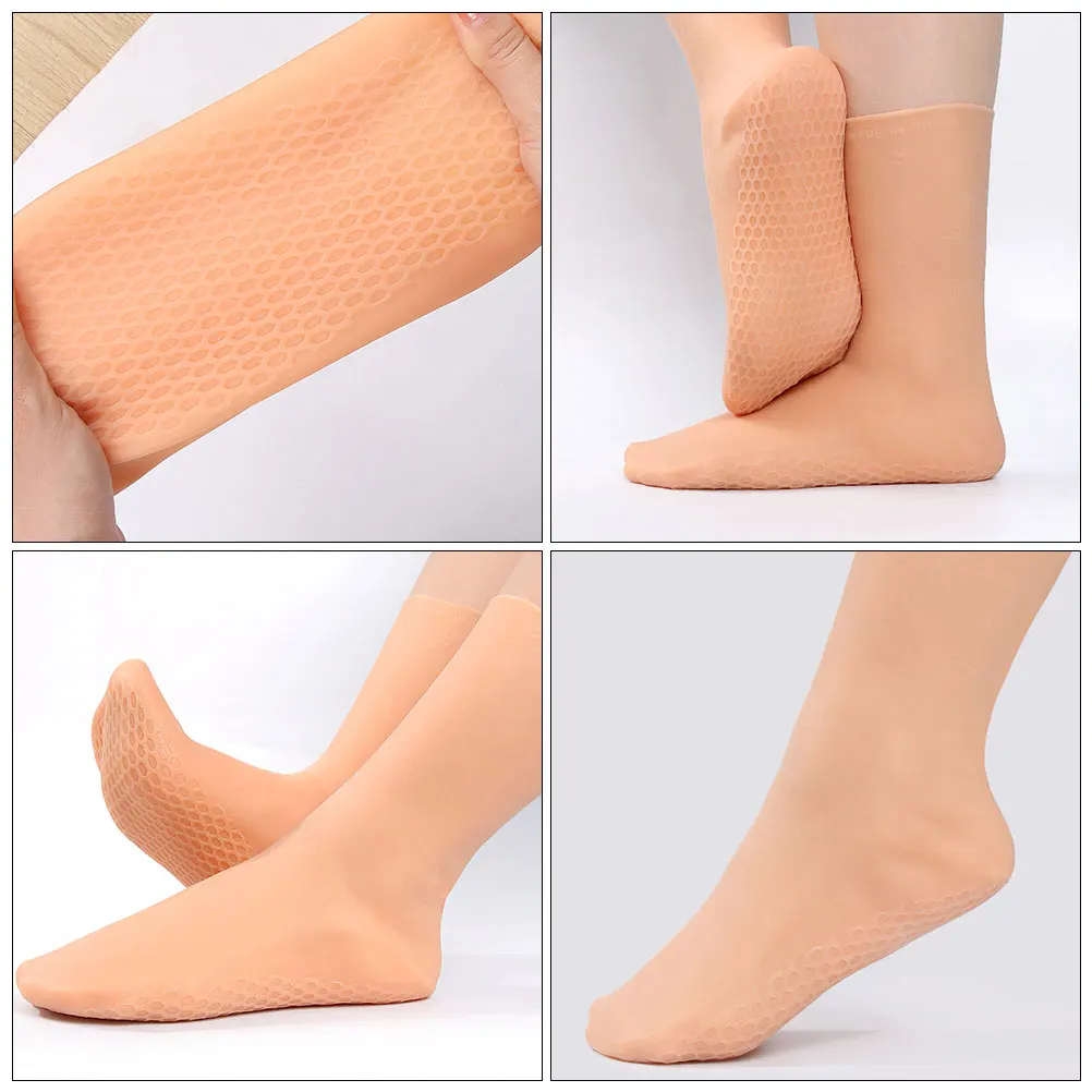 Silicone Socks Foot Masks Moisturizing Care Anti-crack Softening Spa Sebs Covers Men Women Dry Feet Moisture Overnight
Silicone Socks Foot Masks Moisturizing Care Anti-crack Softening Spa Sebs Covers Men Women Dry Feet Moisture Overnight