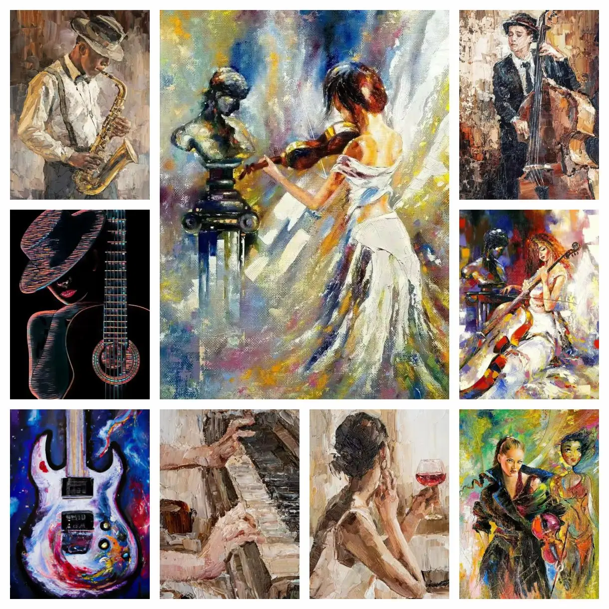 2026 New Cello Guitar Piano Retro Art 5D DIY Full Round Diamond Painting Home Living Room Bedroom Aesthetic Decoration
2026 New Cello Guitar Piano Retro Art 5D DIY Full Round Diamond Painting Home Living Room Bedroom Aesthetic Decoration
