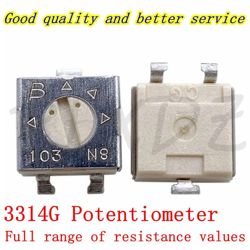 10 шт., потенциометр 3314G Φ, 500R, 1K, 5K, 10K, 20K, 50K, 100K, 1M Ом, 3314G-1 501E, 102, 502, 103E, 203E, 503E
10 шт., потенциометр 3314G Φ, 500R, 1K, 5K, 10K, 20K, 50K, 100K, 1M Ом, 3314G-1 501E, 102, 502, 103E, 203E, 503E