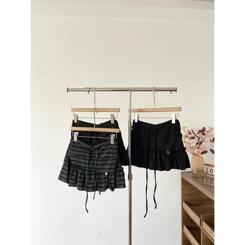 Women's High Waist Flounce f Skirt Color Blo Striped Belted Anti-Light A-Line ort Skirt Casual Sle Polyester Fiber
Women's High Waist Flounce f Skirt Color Blo Striped Belted Anti-Light A-Line ort Skirt Casual Sle Polyester Fiber