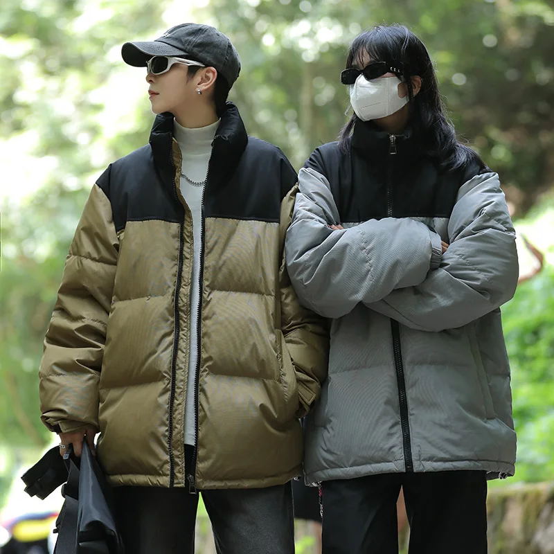 Men's Thiened down Jaet Sli Trendy Brand Couple's Workwear Winter Outerwear Street Sle Neutral Wind Coat
Men's Thiened down Jaet Sli Trendy Brand Couple's Workwear Winter Outerwear Street Sle Neutral Wind Coat