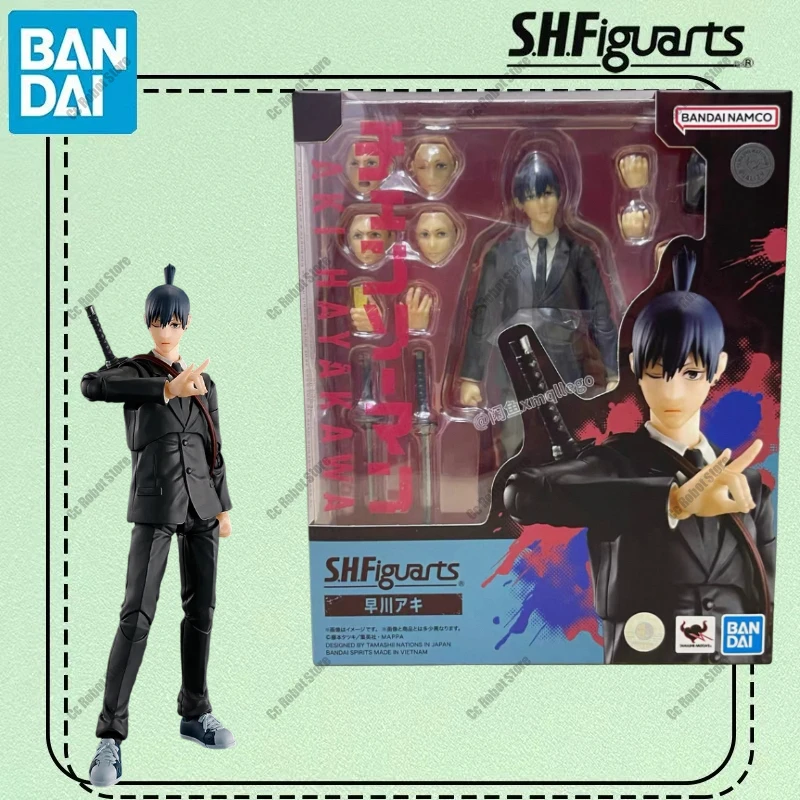 Оригинальная коробка Bandai SHF S.H.Figurats AKI HAYAKAWA, фигурка, готовая модель, аниме, оригинальная игрушка Bandai, подарок для детей на складе
Оригинальная коробка Bandai SHF S.H.Figurats AKI HAYAKAWA, фигурка, готовая модель, аниме, оригинальная игрушка Bandai, подарок для детей на складе