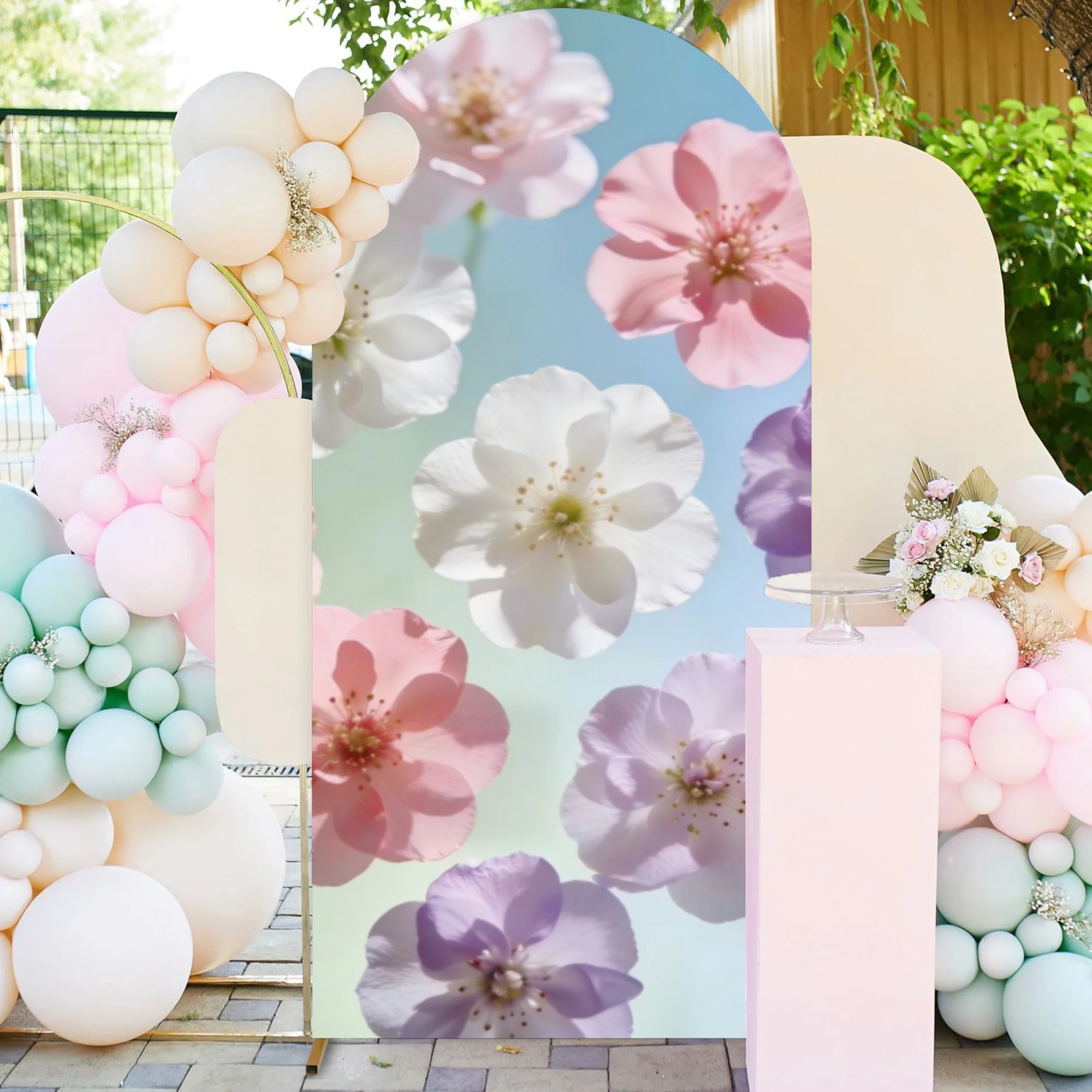 Customize Wedding Arch Cover Elastic Spandex Fitted Stand Fabric for Round Top Backdrop Wedding Birthday Party Decoration
Customize Wedding Arch Cover Elastic Spandex Fitted Stand Fabric for Round Top Backdrop Wedding Birthday Party Decoration