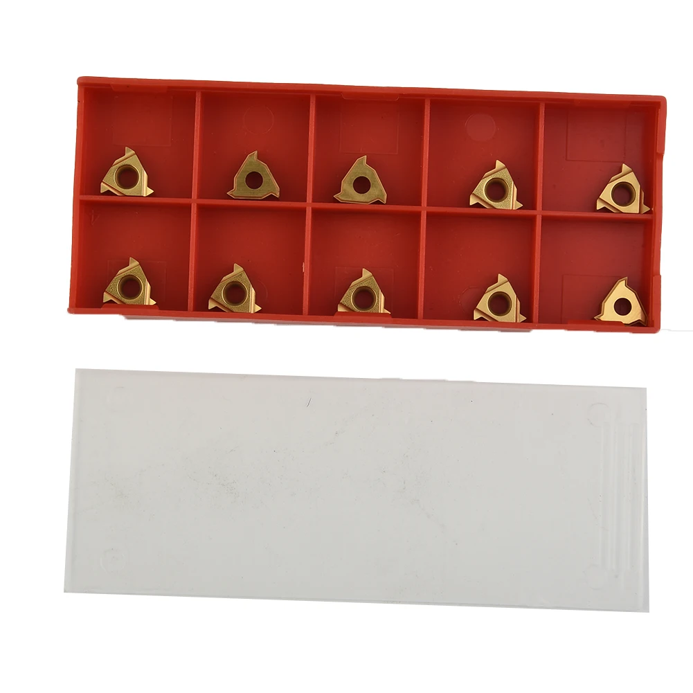11IR A60 Golden Carbide Insert A60 Metric Ordinary Thread 0.5-1.5 For Internal Threading Turning Boring Bar Tool Workholding
11IR A60 Golden Carbide Insert A60 Metric Ordinary Thread 0.5-1.5 For Internal Threading Turning Boring Bar Tool Workholding