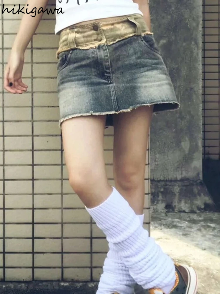 Мини-юбка Harajuku, женская одежда 2021, Faldas Mujer De Moda, лоскутная повседневная джинсовая юбка Y2k, уличная одежда, шикарная летняя корейская юбка Jupe
Мини-юбка Harajuku, женская одежда 2021, Faldas Mujer De Moda, лоскутная повседневная джинсовая юбка Y2k, уличная одежда, шикарная летняя корейская юбка Jupe