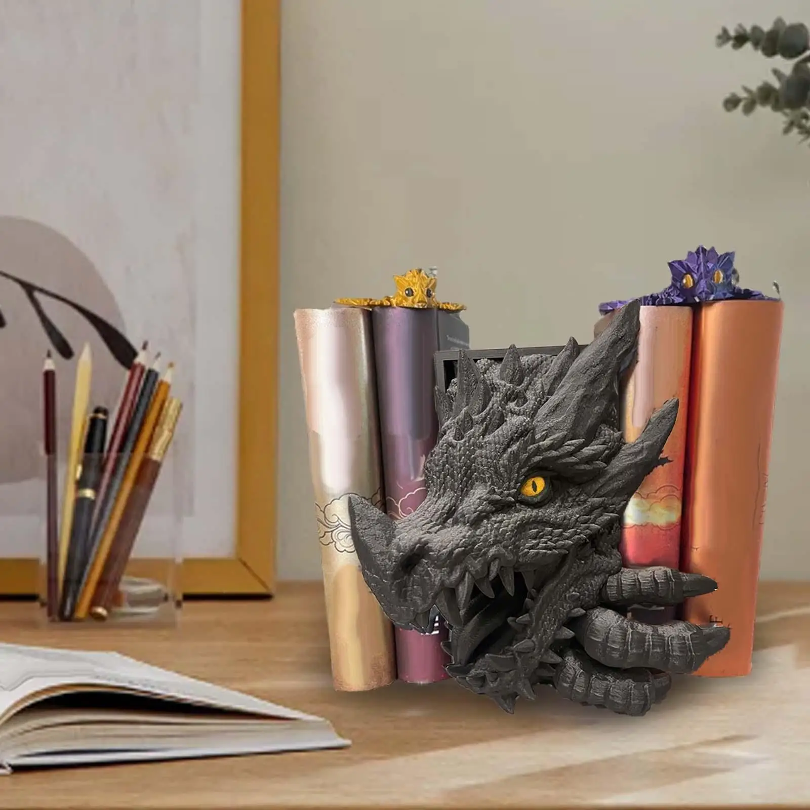 Статуя Дракона, скульптура, подставка для книжной полки, подставка для книжной полки из смолы, настольное украшение, стопор для книжной полки, подарок на новоселье
Статуя Дракона, скульптура, подставка для книжной полки, подставка для книжной полки из смолы, настольное украшение, стопор для книжной полки, подарок на новоселье