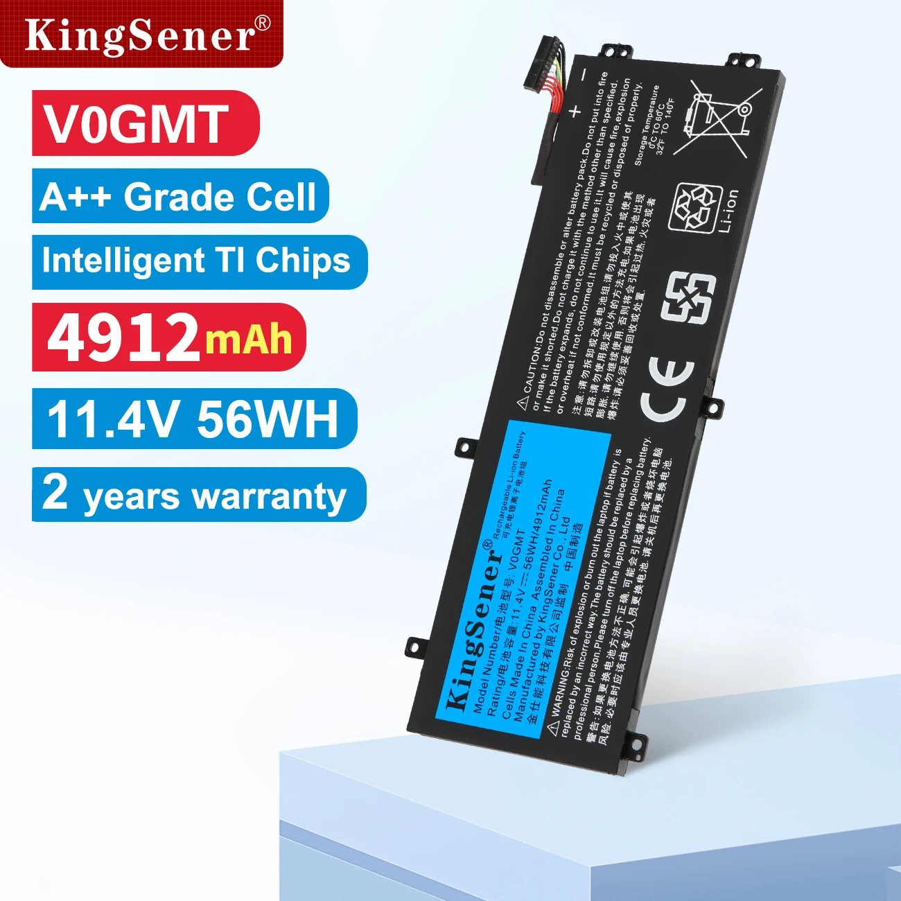 V0GMT 56WH Replacement Battery For DELL G7 17 7700 For Dell Inspiron 15 7501 For Dell Vostro 15 7500 Series 4K1VM 0W62W6 XYCW0
V0GMT 56WH Replacement Battery For DELL G7 17 7700 For Dell Inspiron 15 7501 For Dell Vostro 15 7500 Series 4K1VM 0W62W6 XYCW0