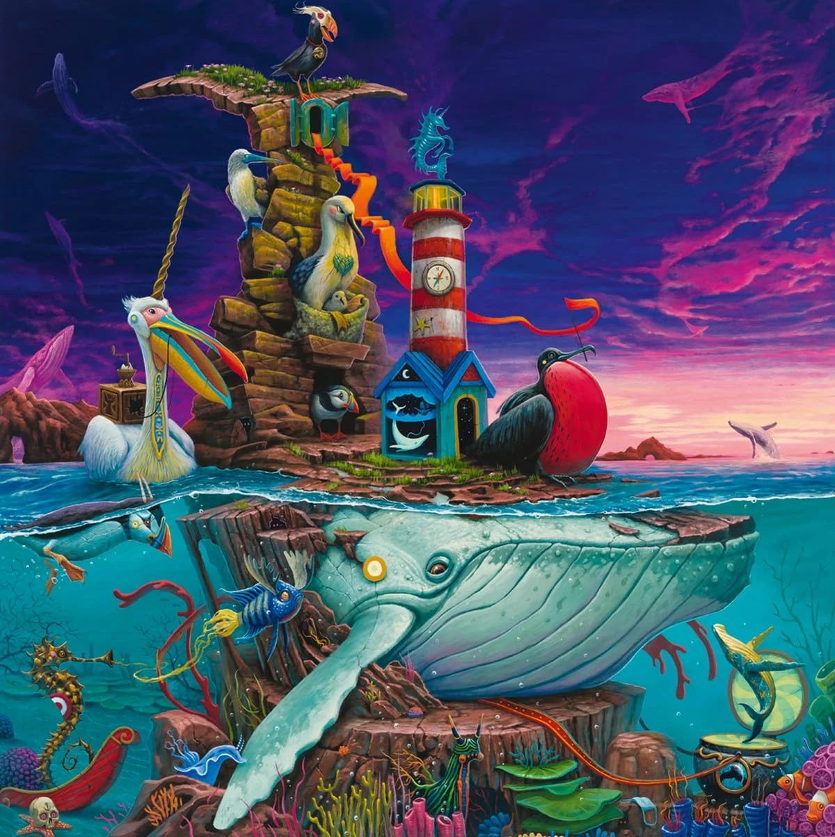 500PCS/1024 PCS Jigsaw Puzzles Landscape Protecting Oceans Challenging Family Activity Game for Gameroom Bedroom Home Decor
500PCS/1024 PCS Jigsaw Puzzles Landscape Protecting Oceans Challenging Family Activity Game for Gameroom Bedroom Home Decor