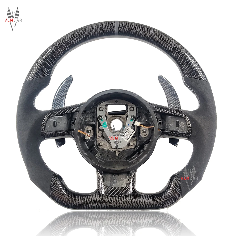 Рулевое колесо VLMCAR из углеродного волокна для Audi TT 8J Roadster TTS TT RS Performance Luxury Upgrade Perfect Fit
Рулевое колесо VLMCAR из углеродного волокна для Audi TT 8J Roadster TTS TT RS Performance Luxury Upgrade Perfect Fit