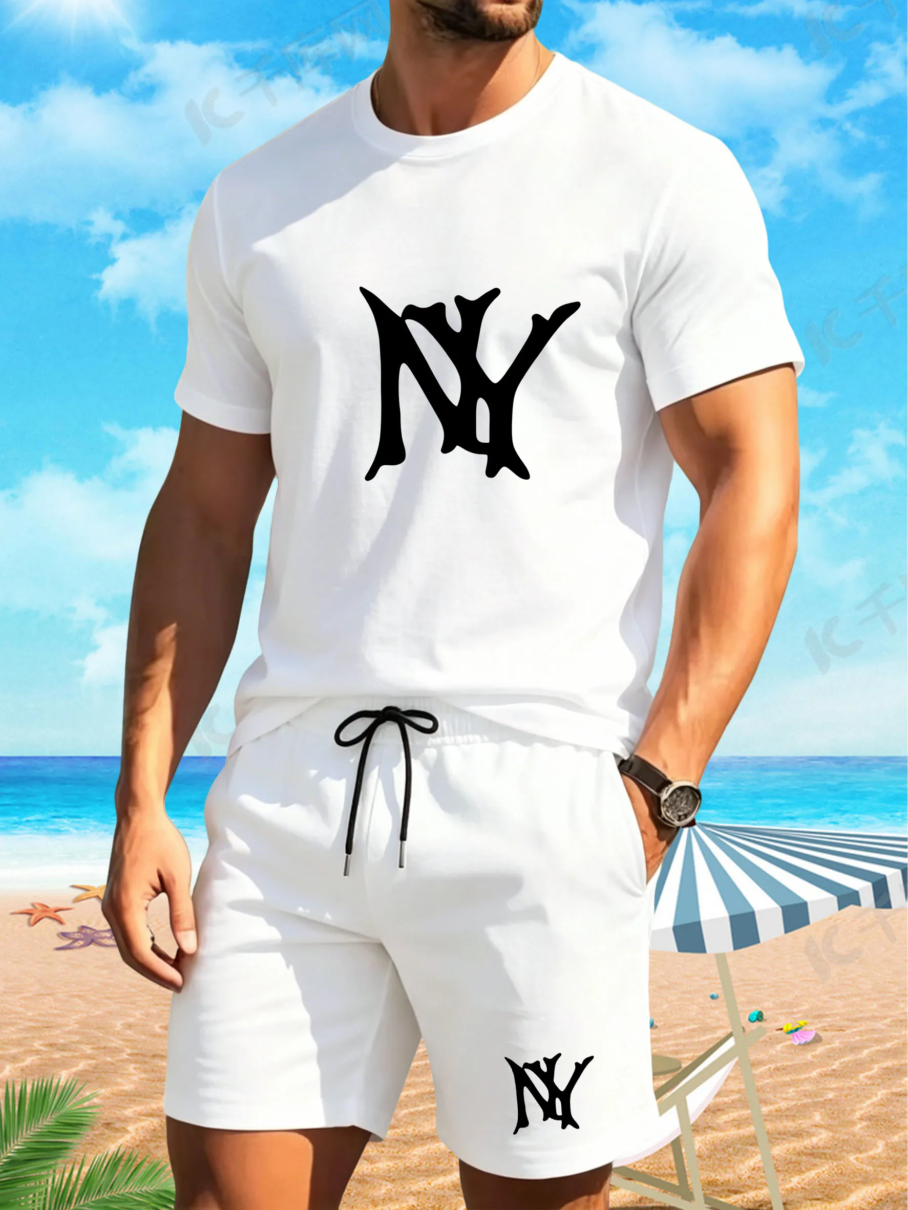 2026 Summer New Men's Trendy Casual Set Printed Sportswear Summer Street Wear Outdoor Shorts Set
2026 Summer New Men's Trendy Casual Set Printed Sportswear Summer Street Wear Outdoor Shorts Set