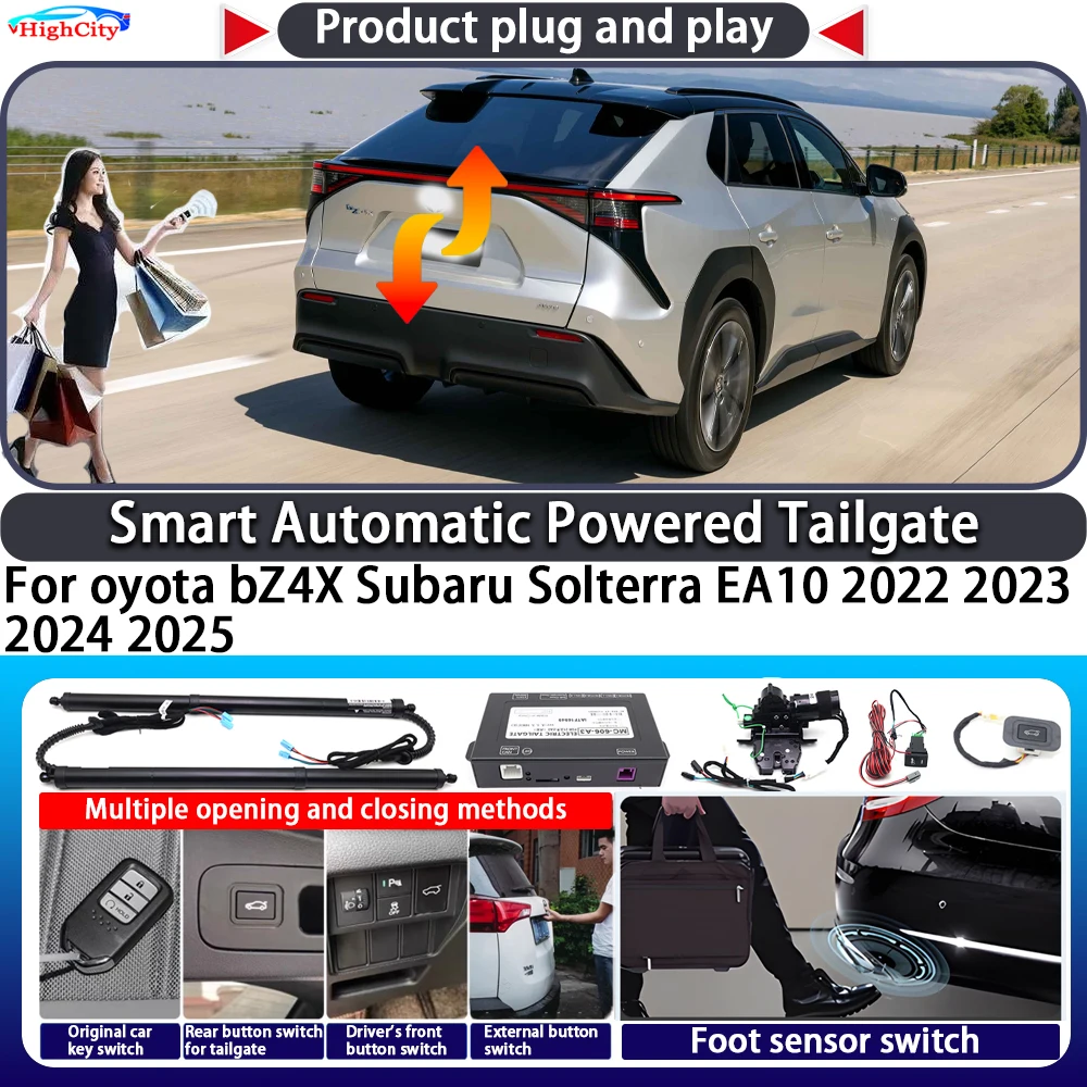For Toyota bZ4X Subaru Solterra EA10 2022 2023 2024 2025 OEM Smart Automatic Powered Tailgate Key Trunk Close Kit Power Tailgate
For Toyota bZ4X Subaru Solterra EA10 2022 2023 2024 2025 OEM Smart Automatic Powered Tailgate Key Trunk Close Kit Power Tailgate