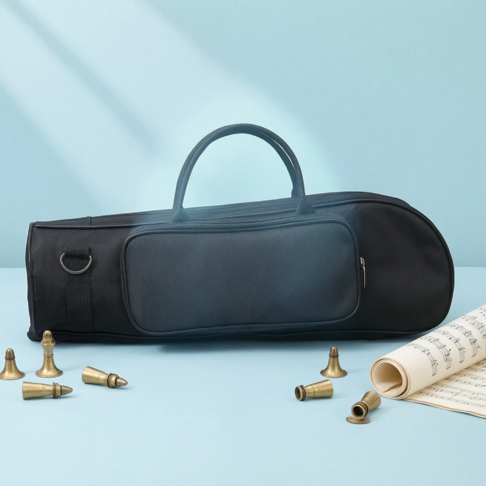 Trumpet Gig Bag with Pocket Portable Trumpet Gig Bag Shielding Water-Resistant for Musicians, Travel, Rehearsal
Trumpet Gig Bag with Pocket Portable Trumpet Gig Bag Shielding Water-Resistant for Musicians, Travel, Rehearsal