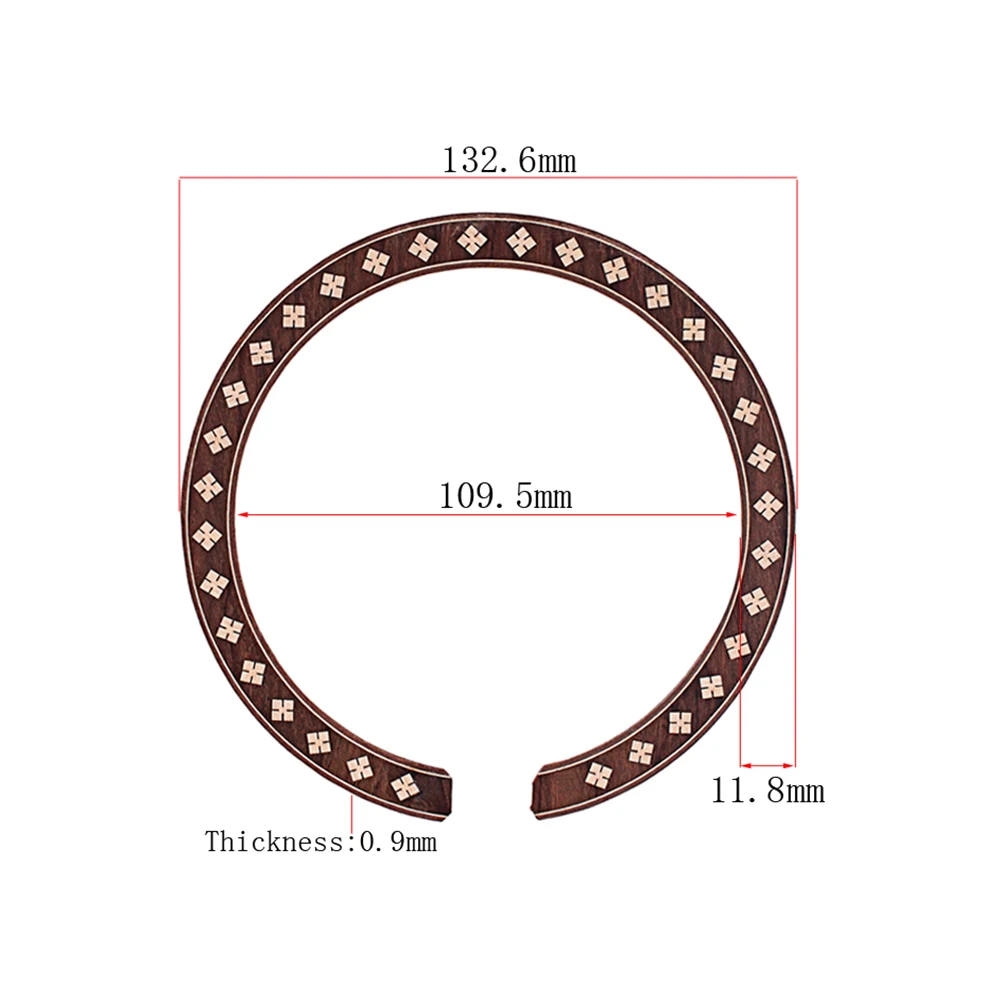 Gxb06 Wood Guitar Rosette Curved Strips Sound Hole Inlay Decorative Abalone Decals Easy Install Fits Standard Sizes
Gxb06 Wood Guitar Rosette Curved Strips Sound Hole Inlay Decorative Abalone Decals Easy Install Fits Standard Sizes