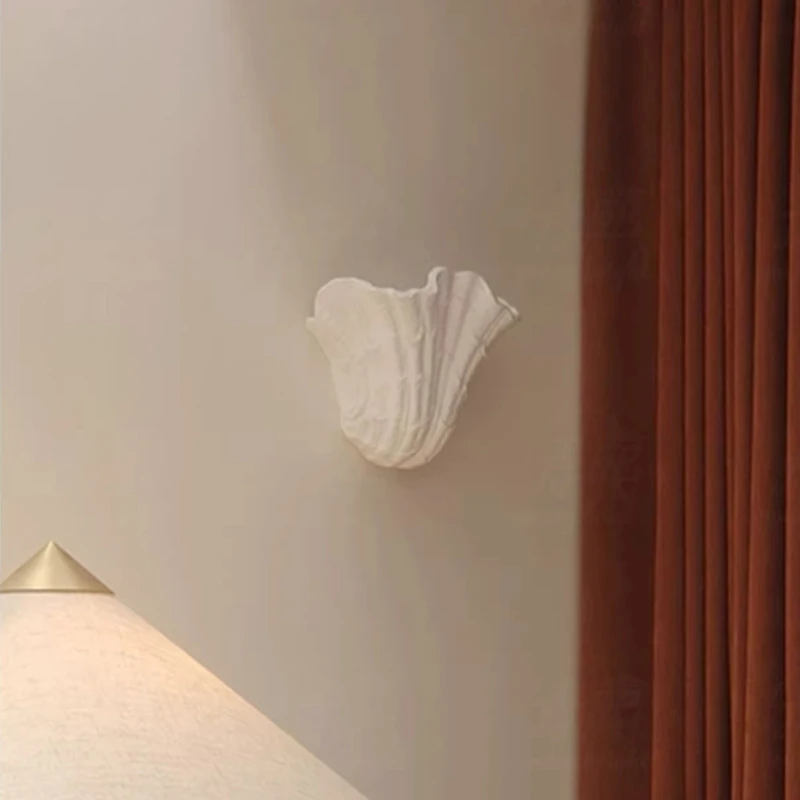 French Design Romantic Gypsum Shell Wall Lamps LED G9 Wabi-sabi Aroque Art Wall Lights Bedroom Bedside Staircase Aisle Study Bar
French Design Romantic Gypsum Shell Wall Lamps LED G9 Wabi-sabi Aroque Art Wall Lights Bedroom Bedside Staircase Aisle Study Bar